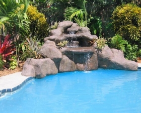 Custom Waterfalls for Pools